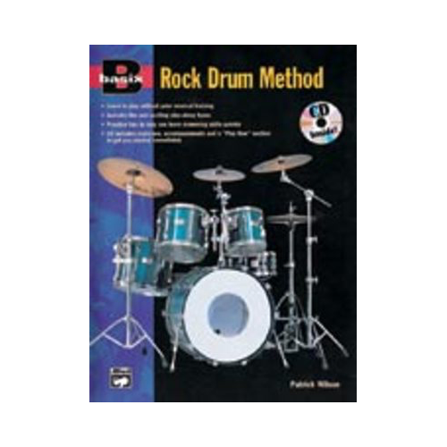 Basix Rock Drum Method Book and CD