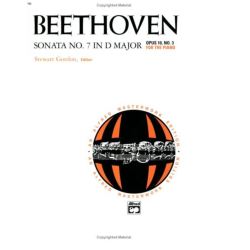 Beethoven Sonata No 7 in D Major Op 10 - Piano Sheet Music