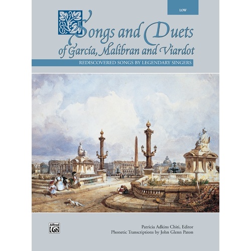 Songs Duets Garcia/Malibran/Viar Low Vocal Sheet Music