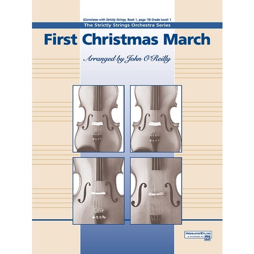 First Christmas March String Orchestra Gr 1