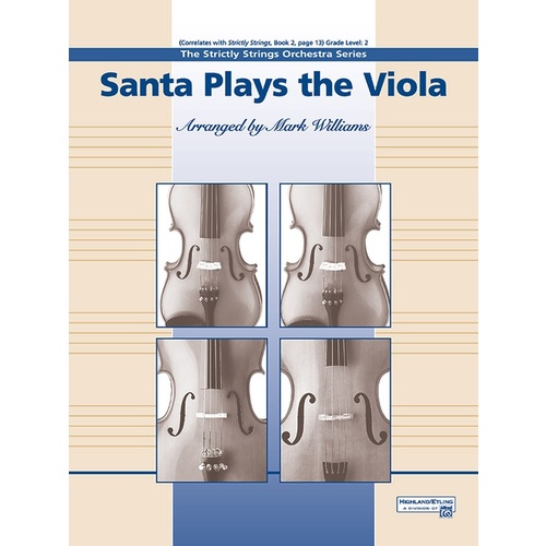 Santa Plays The Viola String Orchestra Gr 1