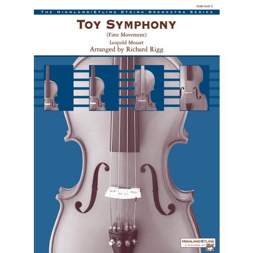 Toy Symphony 1st Movement Sheet Music for Chamber Orchestra Grade 2