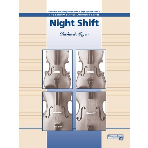 Night Shift String Orchestra Gr 1 Conductor Score