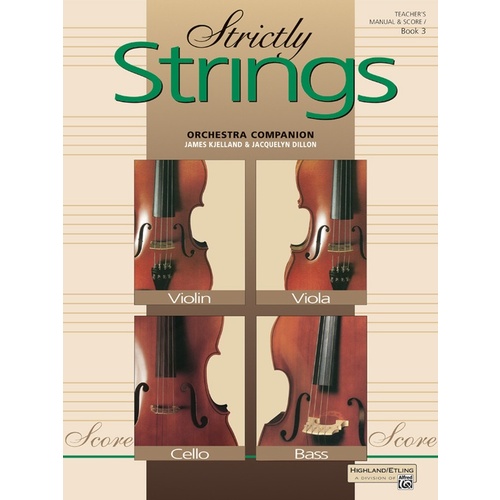 Strictly Strings Book 3 Conductors Score