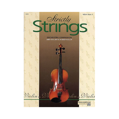 Strictly Strings Book 3 Violin Method Book