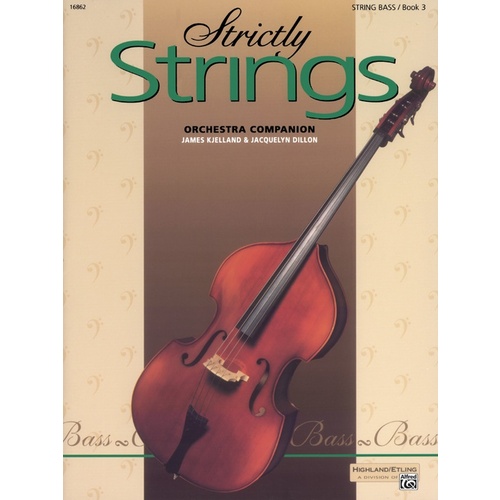 Strictly Strings Book 3 String Bass