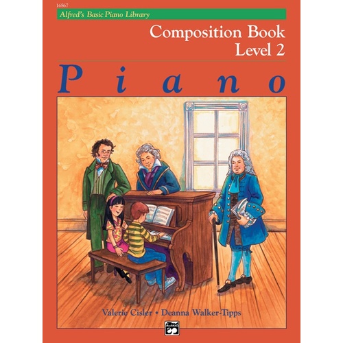 Alfred's Basic Piano Library (ABPL) Composition Book 2