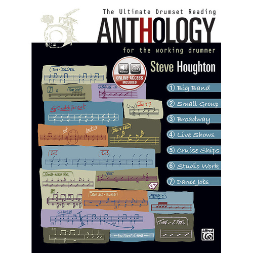 Ultimate Drumset Anthology Book and CD