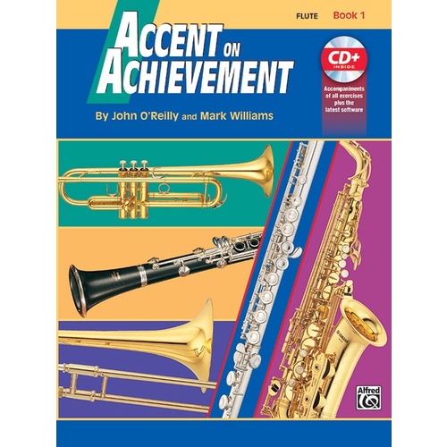 Accent On Achievement Book 1 Flute Book/CD