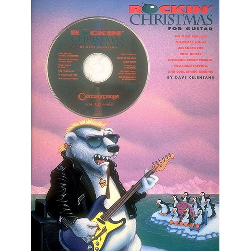 Rockin Christmas For Guitar Book/CD (Softcover Book/CD)