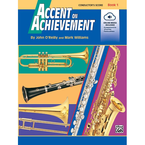 Accent on Achievement Book 1 Conductor Score - Concert Band Sheet Music
