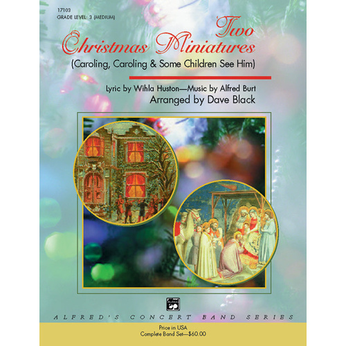 Two Christmas Miniatures for Concert Band by Dave Black