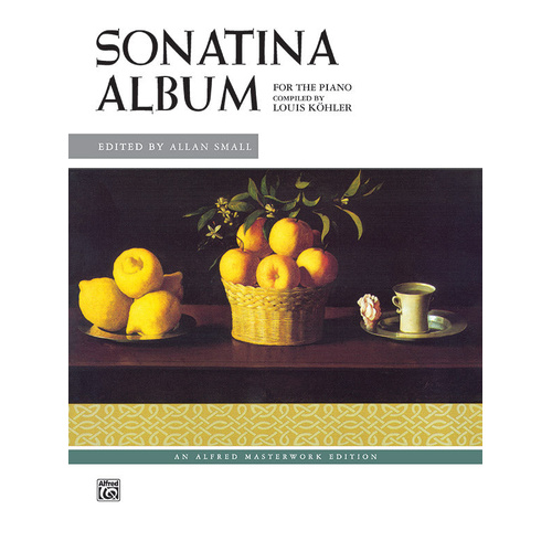 Sonatina Album for Piano - Edited by Allan Small, Comb Binding, Popular Works by Beethoven, Clementi, Haydn, Kuhlau, Mozart