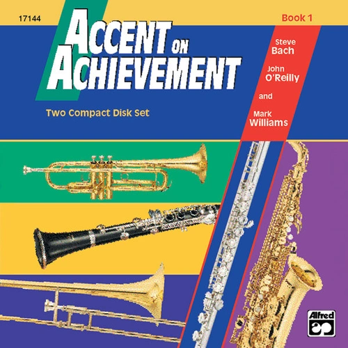Accent on Achievement Book 1 & 2 CD Set for Concert Band Sheet Music