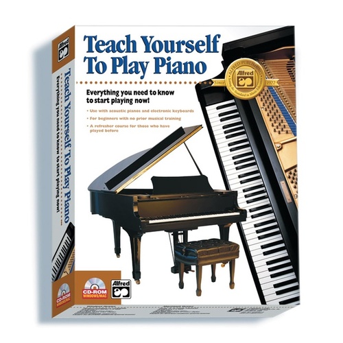 Teach Yourself To Play Piano CD Rom Box Set