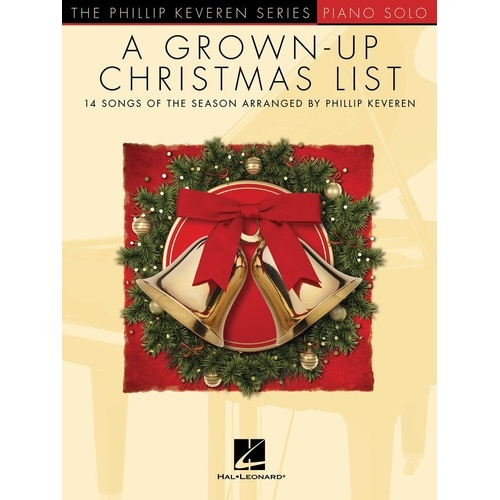 A Grown-Up Christmas List Keveren Piano Solo Sheet Music