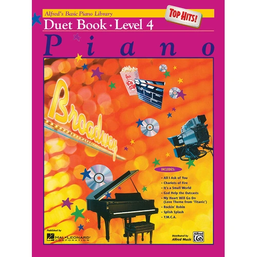 Alfred's Top Hits Duet Book 4 - Piano Sheet Music