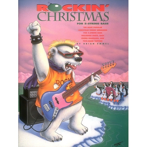 Rockin Christmas For 5 String Bass (Softcover Book)