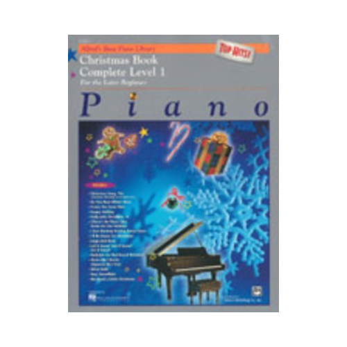 ABPL Top Hits Christmas Piano Sheet Music Level 1 Complete