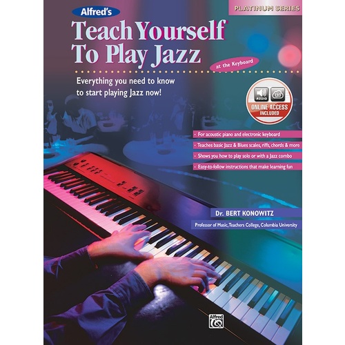 Teach Yourself Jazz Piano Book with CD
