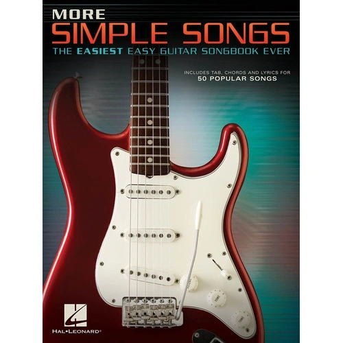 More Simple Songs: Easy Guitar Chords & Lyrics Songbook by Hal Leonard, 104 Pages