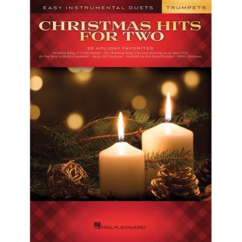 Christmas Hits for Two Trumpets - 22 Holiday Duets for Trumpet