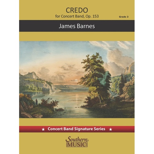 John Barnes - Credo Concert Band 3 Score/Parts