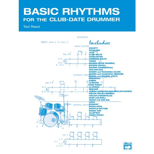 Basic Rhythms for Club Date Drummer - Percussion Sheet Music