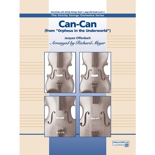 Can Can String Orchestra Sheet Music Grade 1