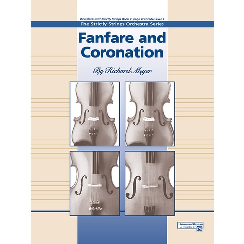 Fanfare And Coronation String Orchestra Gr 1