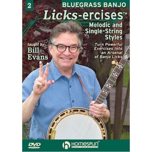 Bluegrass Banjo Licks-Ercises DVD 2 (DVD Only)