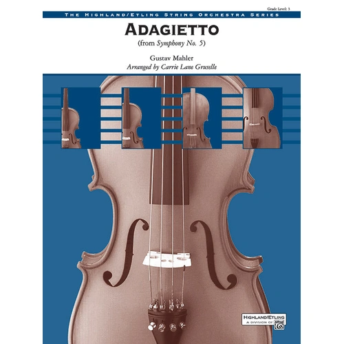 Adagietto Symphony No 5 for String Orchestra - Grade 3 Sheet Music