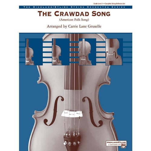 Crawdad Song String Orchestra Gr 1 Conductor Score