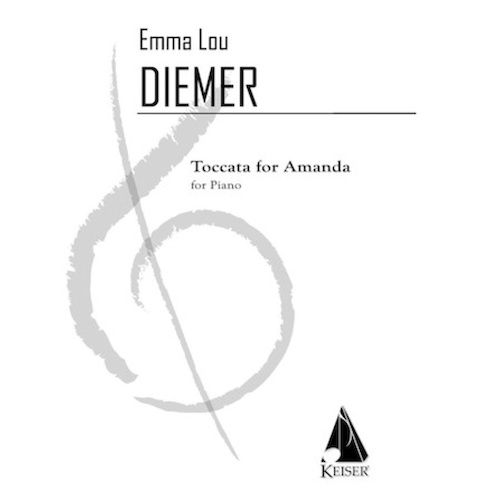 Diemer - Toccata For Amanda For Piano (Pod)