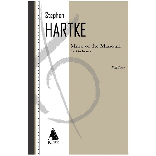Hartke - Muse Of The Missouri Orchestra Full Score (Pod) (Music Score)