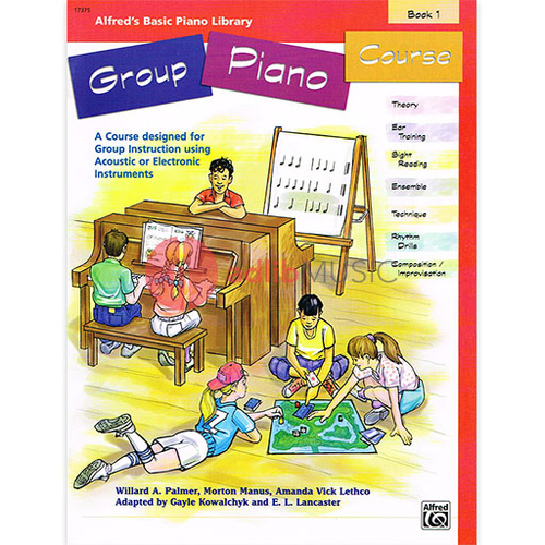 ABPL Group Piano Course for Children Book 1 by Palmer, Willard A. / Manus, Morton / Lethco, Amanda Vick - Alfred Music