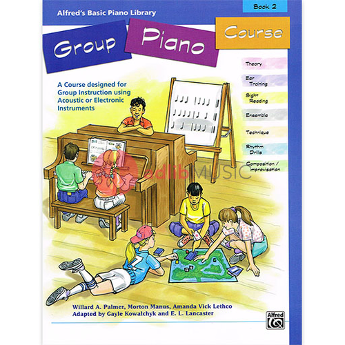 ABPL Basic Piano Group Course for Children Book 2 by Palmer, Willard, Manus, Morton, Lethco, Amanda Vick - Alfred Music