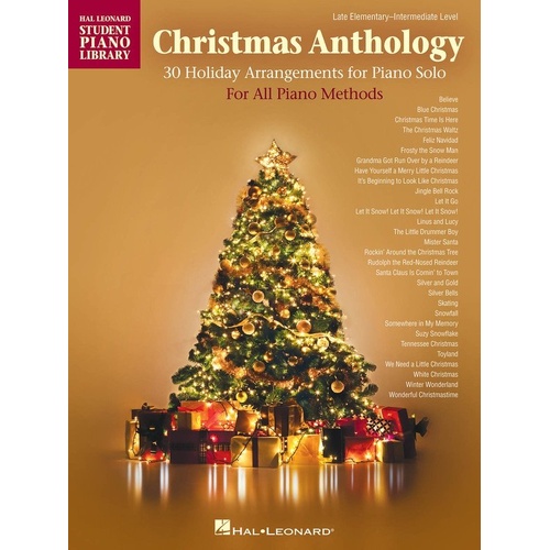 Christmas Anthology HLSPL Piano Solo - 30 Holiday Songs for Piano