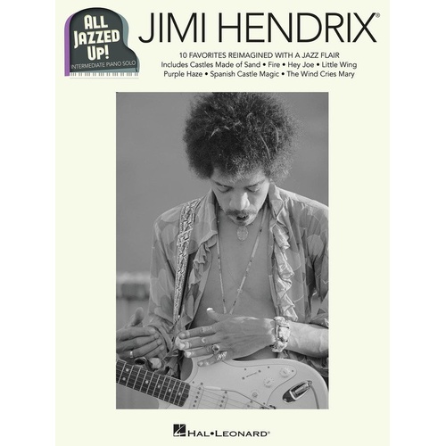 Jimi Hendrix - All Jazzed Up! Piano Solo Sheet Music, 40 Pages, Hal Leonard