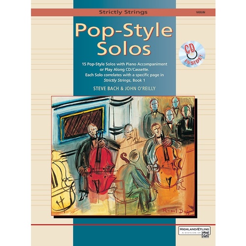 Strictly Strings Pop-Style Solos for Violin Book and CD