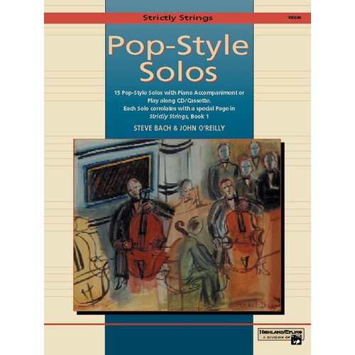 Strictly Strings Pop-Style Solos Violin Book Only