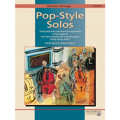 Strictly Strings Pop-Style Solos Bass Book Only