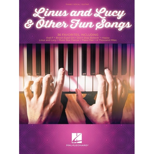 Linus and Lucy & Other Fun Songs PVG Songbook