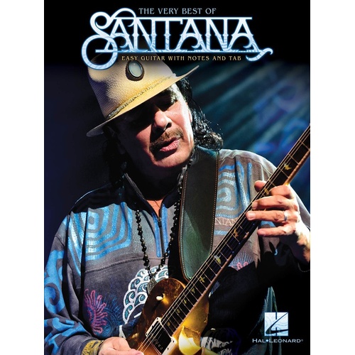 Very Best Of Santana Easy Guitar Notes and TAB (Softcover Book)