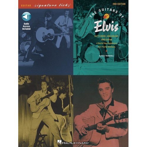 Guitars of Elvis Signature Licks 2nd Edition Guitar TAB Book