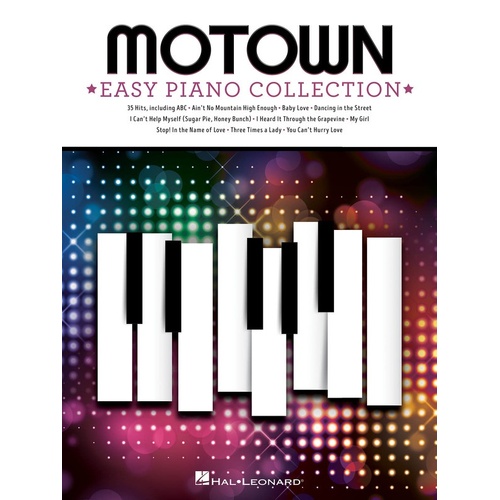 Motown Easy Piano Collection (Softcover Book)