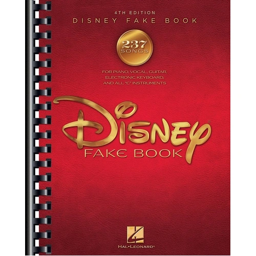 The Disney Fake Book 4th Edition
