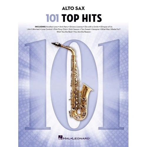 101 Top Hits for Alto Saxophone - Hal Leonard, 176 Pages