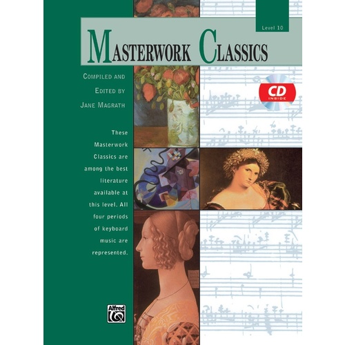 Masterwork Classics Level 10 Book/CD