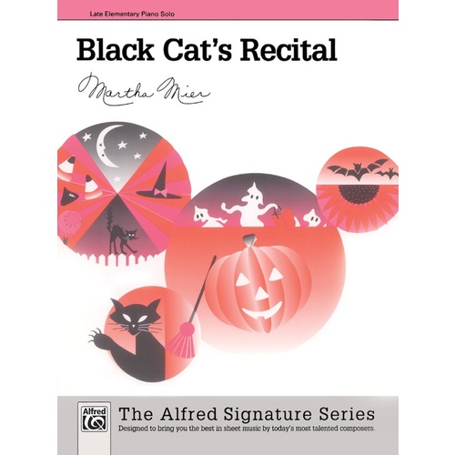Black Cat's Recital Piano Sheet Music